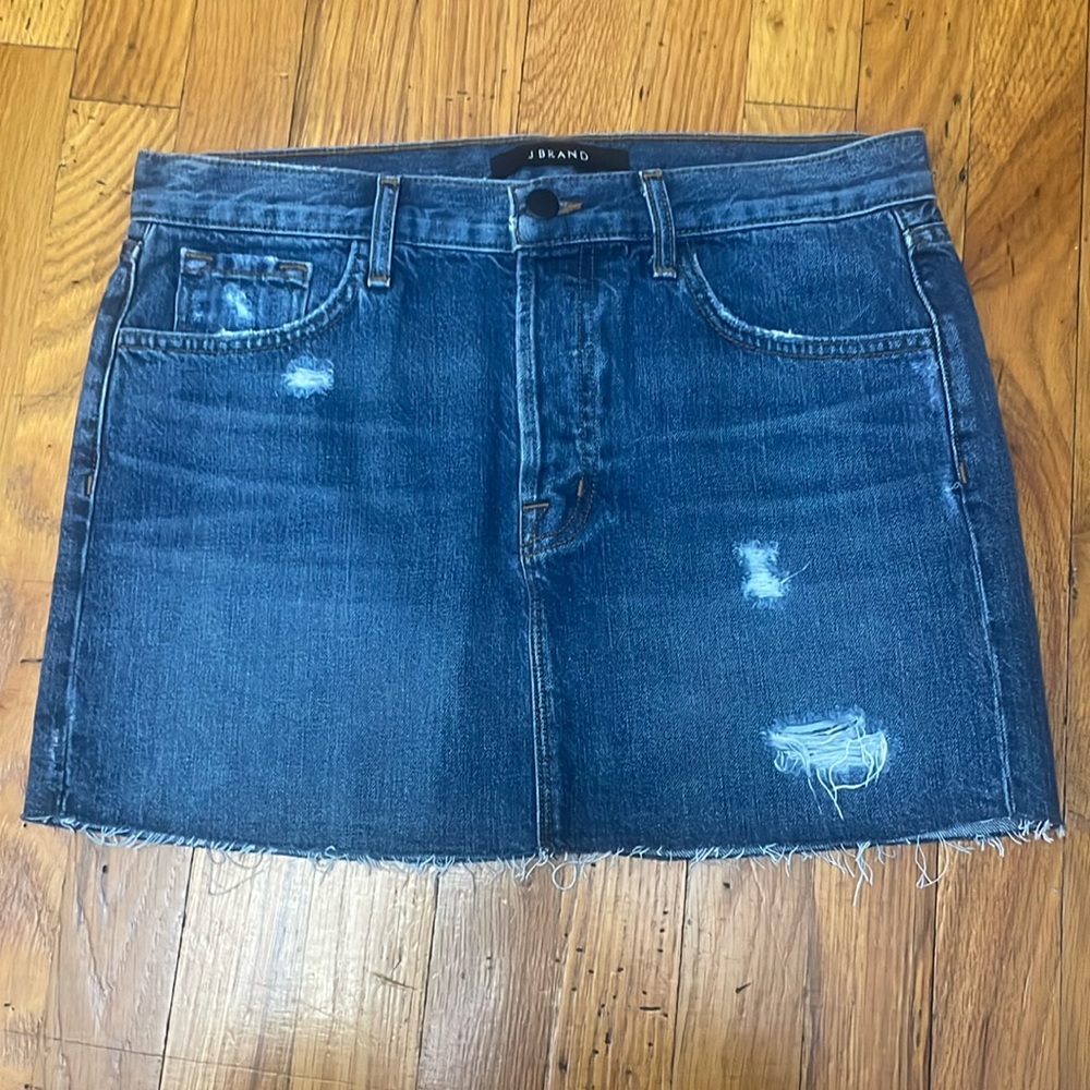 J Brand denim skirt size 26 brand new